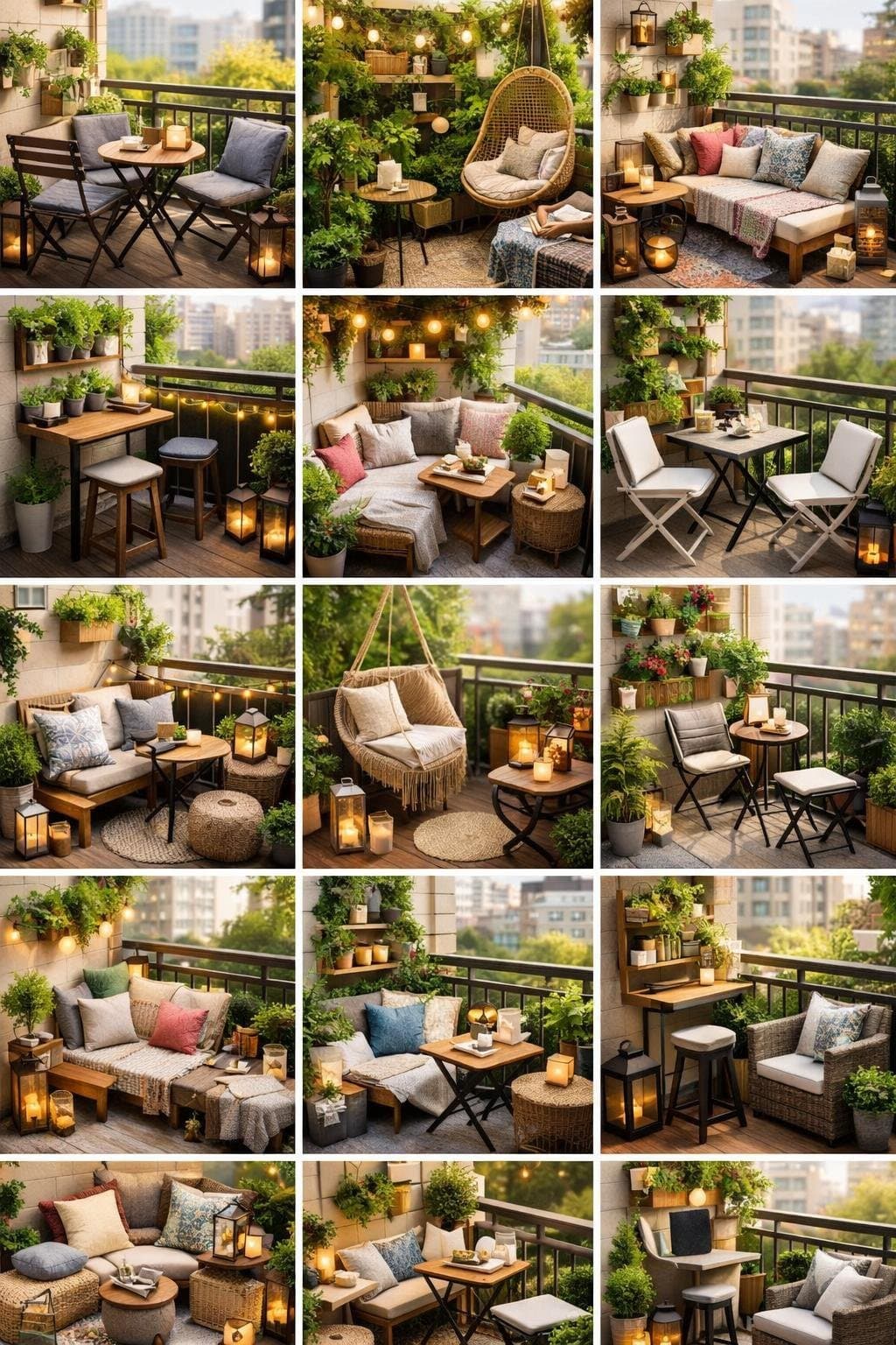 13 Mini Balkon Ideen: Geniale Tricks für deinen gemütlichen Außenbereich