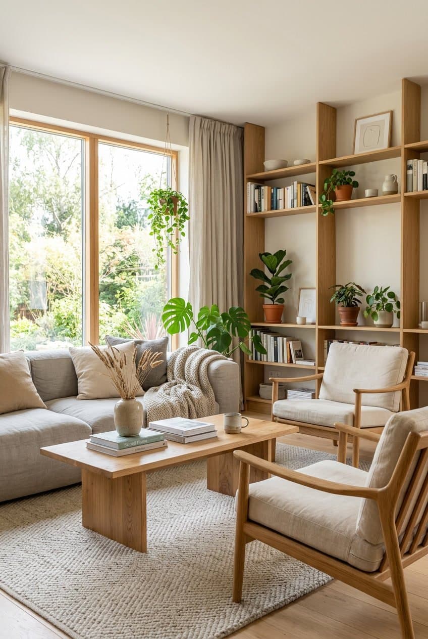 17 Gemütliche Skandinavische Wohnzimmerideen – Praktische Styling-Tipps für Dein Hygge-Zuhause