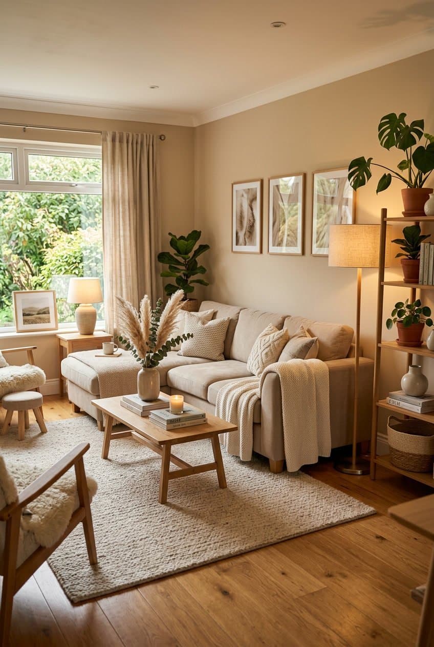 9 Ideen für ein gemütliches Wohnzimmer in warmen Beigetönen – Stylische Einrichtungstipps für dein Zuhause