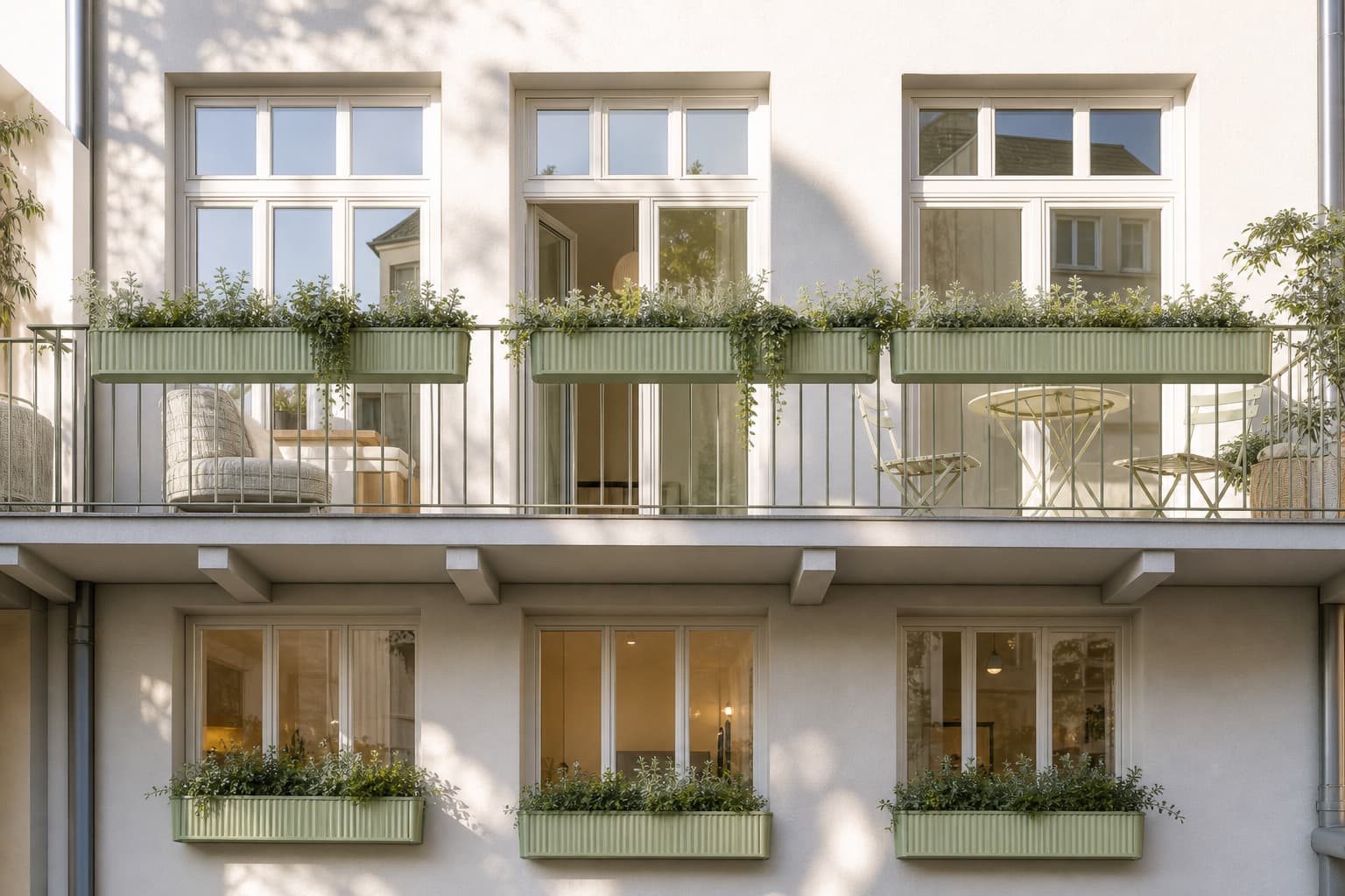 14 Ideen für Blumenkasten-Deko ohne Blumen mit Zweigen, Moos und Eukalyptus