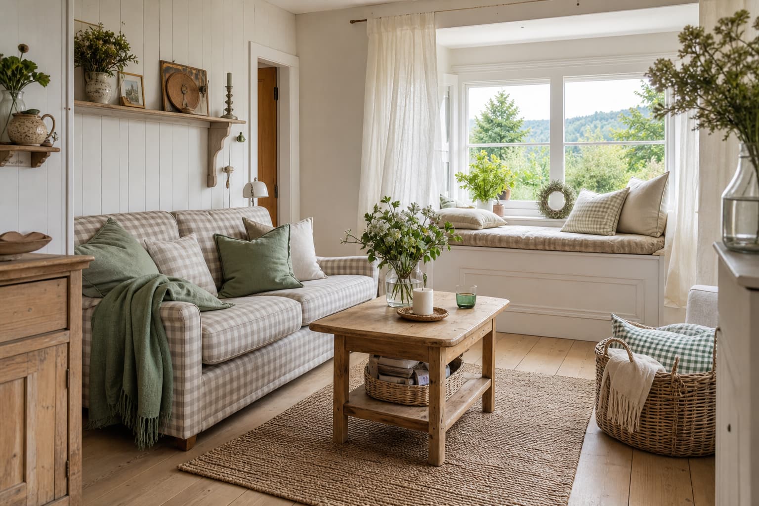 13 typische Fehler bei der Landhaus-Einrichtung im kleinen Wohnzimmer – und bessere Alternativen