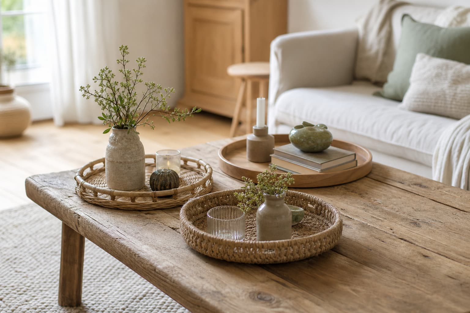 14 DIY-Ideen für Tischdeko im Wohnzimmer auf dem Couchtisch